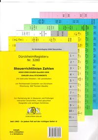 DürckheimRegister® STEUERRICHTLINIEN OHNE Stichworte, Wichtige Gesetze und §§,