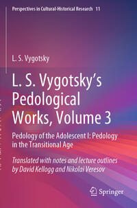 L. S. Vygotsky's Pedological Works, Volume 3