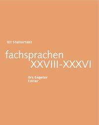 fachsprachen XXVIII-XXXVI