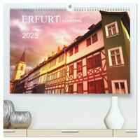 ERFURT obercool (hochwertiger Premium Wandkalender 2025 DIN A2 quer), Kunstdruck in Hochglanz