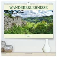 Wandererlebnisse in der Fränkischen Schweiz (hochwertiger Premium Wandkalender 2025 DIN A2 quer), Kunstdruck in Hochglanz