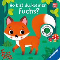 Wo bist du, kleiner Fuchs? Mit großen Fühl-Klappen - Spielbuch mit Stoff-Klappen, Kinderbuch ab 12 Monaten