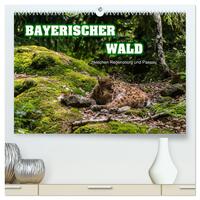 Bayerischer Wald (hochwertiger Premium Wandkalender 2025 DIN A2 quer), Kunstdruck in Hochglanz