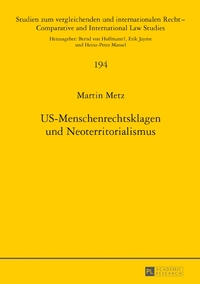 US-Menschenrechtsklagen und Neoterritorialismus