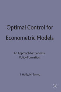 Optimal Control for Econometric Models