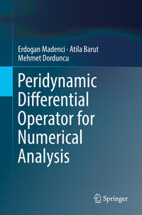 Peridynamic Differential Operator for Numerical Analysis