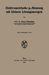 Elektrometrische pH-Messung mit kleinen Lösungsmengen
