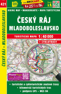 Ceský ráj / Böhmisches Paradies (Wander - Radkarte 1:40.000)