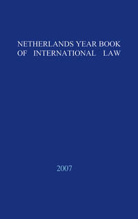 Netherlands Yearbook of International Law - 2007