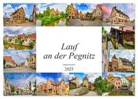 Lauf an der Pegnitz Impressionen (Wandkalender 2025 DIN A2 quer), CALVENDO Monatskalender