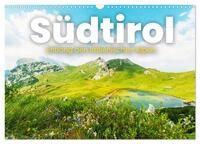 Südtirol - Entlang der italienischen Alpen. (Wandkalender 2025 DIN A3 quer), CALVENDO Monatskalender