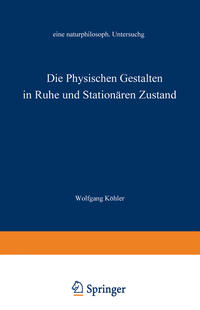 Die physischen Gestalten in Ruhe und im stationären Zustand