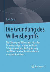 Die Gründung des Willensbegriffs