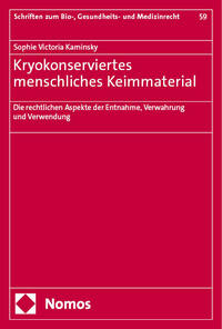 Kryokonserviertes menschliches Keimmaterial