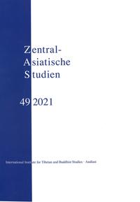 Zentralasiatische Studien 49 (2021)