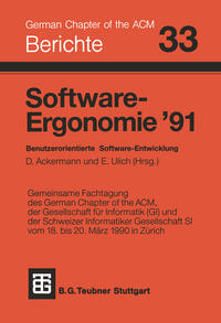 Software-Ergonomie ’91