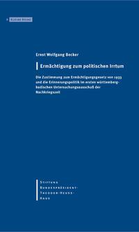 Ermächtigung zum politischen Irrtum