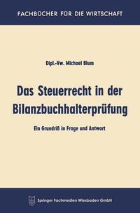 Das Steuerrecht in der Bilanzbuchhalterprüfung