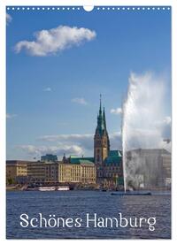 Schönes Hamburg (Wandkalender 2025 DIN A3 hoch), CALVENDO Monatskalender