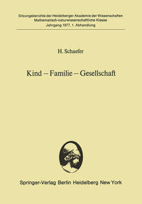 Kind — Familie — Gesellschaft