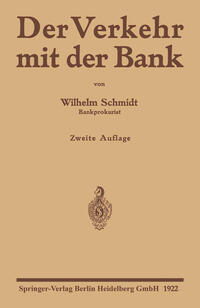 Der Verkehr mit der Bank