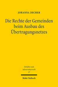 Die Rechte der Gemeinden beim Ausbau des Übertragungsnetzes