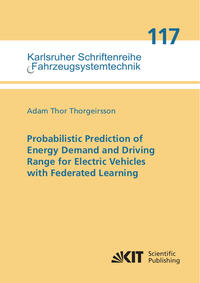 Probabilistic Prediction of Energy Demand and Driving Range for Electric Vehicles with Federated Learning