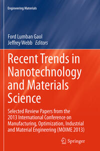 Recent Trends in Nanotechnology and Materials Science