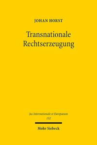 Transnationale Rechtserzeugung