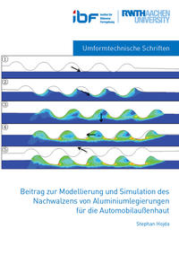 Beitrag zur Modellierung und Simulation des Nachwalzens von Aluminiumlegierungen für die Automobilaußenhaut