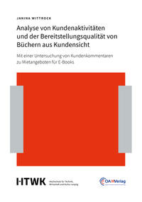 Analyse von Kundenaktivitäten und der Bereitstellungsqualität von Büchern aus Kundensicht