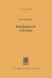 Rundfunkrecht in Europa