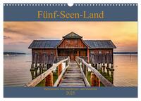 Fünf-Seen-Land (Wandkalender 2025 DIN A3 quer), CALVENDO Monatskalender