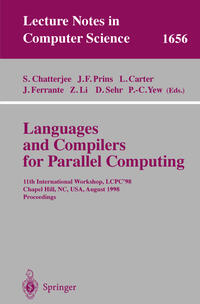 Languages and Compilers for Parallel Computing