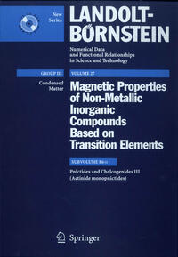 Pnictides and Chalcogenides III (Actinide monopnictides)