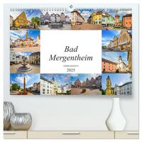 Bad Mergentheim Impressionen (hochwertiger Premium Wandkalender 2025 DIN A2 quer), Kunstdruck in Hochglanz