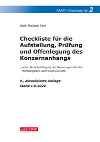 Farr, Checkliste 2 (Konzernanhang), 9. Aufl.