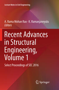 Recent Advances in Structural Engineering, Volume 1