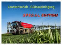 Landwirtschaft - Gülleausbringung (Wandkalender 2025 DIN A2 quer), CALVENDO Monatskalender