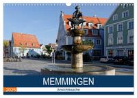 Memmingen - Ansichtssache (Wandkalender 2025 DIN A3 quer), CALVENDO Monatskalender