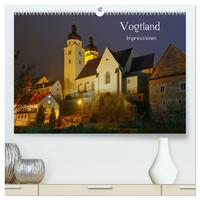 Vogtland - Impressionen (hochwertiger Premium Wandkalender 2025 DIN A2 quer), Kunstdruck in Hochglanz