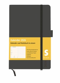 Kombitimer schwarz klein 2026