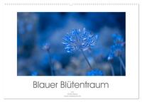 Blauer Blütentraum (Wandkalender 2025 DIN A2 quer), CALVENDO Monatskalender