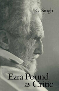 Ezra Pound as Critic