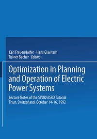 Optimization in Planning and Operation of Electric Power Systems