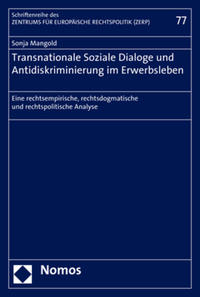 Transnationale Soziale Dialoge und Antidiskriminierung im Erwerbsleben