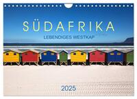 Südafrika - Lebendiges Westkap (Wandkalender 2025 DIN A4 quer), CALVENDO Monatskalender