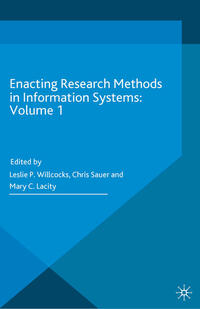 Enacting Research Methods in Information Systems: Volume 1