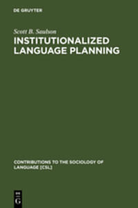 Institutionalized Language Planning