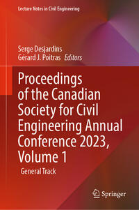 Proceedings of the Canadian Society for Civil Engineering Annual Conference 2023, Volume 1